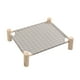 thumbnail image 1 of Cama colgante para perros Fnyoxu, cama elevada de madera para perros, desmontable y portátil para interior y exterior, ideal para gatos y perros pequeños., 1 of 7