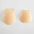 thumbnail image 5 of GPOECD Sticky Silicone Nipple Covers Strapless Bras for Women Reusable Petals Comfortable Discreet White,M, 5 of 6