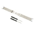 thumbnail image 2 of Correa de metal compatible con Amazfit TRex Smartwatch pulsera de correa de acero de repuesto (plata), 2 of 8