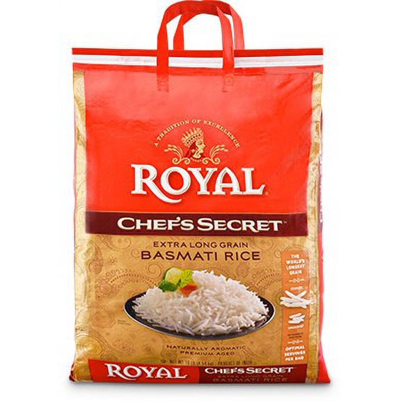 Royal Basmati Rice - Chef's Secret - 10 lbs