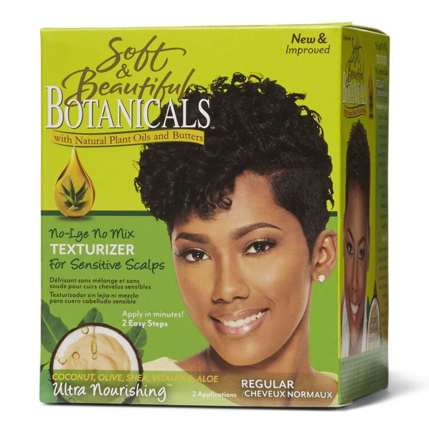 Soft & Beautiful Botanicals No-Mix Texturizer for Coarse Hair
