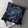 thumbnail image 7 of Pillow Covers Black Space Galaxy Constellation Seamless Pattern  Standard Square Cushion Throw Cover for Couch Bedroom Living  1 set of 2, various sizes, 7 of 7
