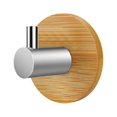 thumbnail image 1 of Gancho de Acero Inoxidable de Bambú para Pared, Bolsa para Ropa, Auriculares, Colgador de Llaves, Cocina, BañO, Puerta, Toalla, Estante Inoxidable (A), 1 of 5