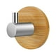 thumbnail image 1 of Gancho de Acero Inoxidable de Bambú para Pared, Bolsa para Ropa, Auriculares, Colgador de Llaves, Cocina, BañO, Puerta, Toalla, Estante Inoxidable (A), 1 of 5