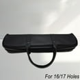 thumbnail image 6 of Flute Storage Bag Soft Liningcase Cover For 16/17 Holes Flute Pu Leather Bag Padded Leather Bag Flute Instrument Carry Bag, 6 of 7