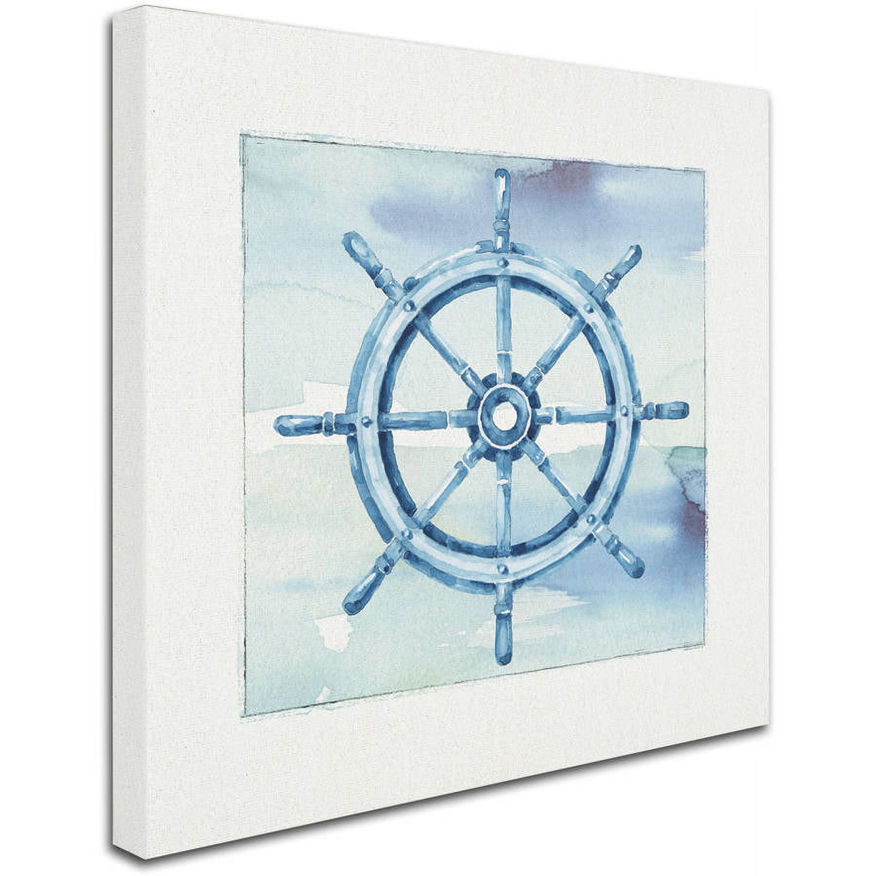 Trademark Fine Art "Sea Life Wheel v2" Canvas Art by Lisa Audit