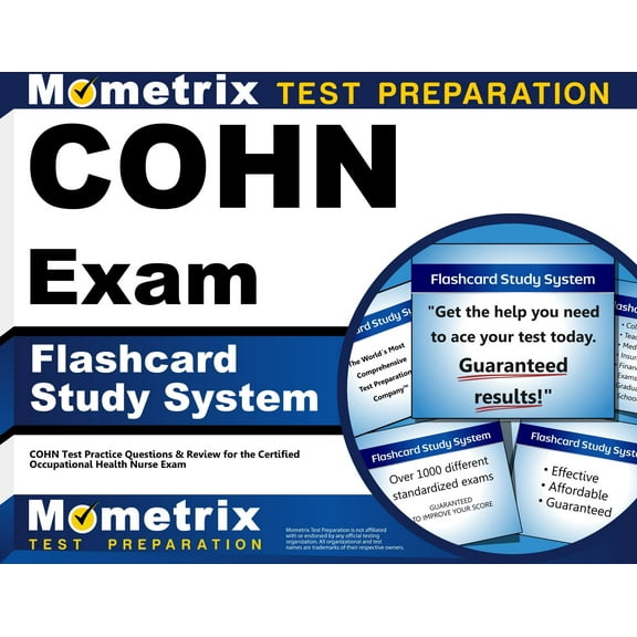 COHN Exam Flashcard Study System: COHN Test Practice Questions & Review for the Certified Occupational Health Nurse Exam