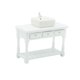 thumbnail image 3 of Vogacara Mini-lavabo para casa con cajón, báscula educativa, juego de baño blanco con paisaje, accesorios realistas en miniatura, fregadero de cocina Muebles de casa de muñecas Vogacara FN010755-01B, 3 of 6