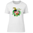 thumbnail image 1 of Tropical Toucan Artwork Tee Women's -Image by Shutterstock, 1 of 2