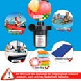 thumbnail image 2 of Electric Air Pump for Inflatables, Portable Quick Air Pump with 3 Nozzles, 2 of 4