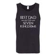 thumbnail image 2 of Wild Bobby,Best Dad in The Seven Kingdoms GoT Thrones, Father's Day, Men Graphic Tank Top, Black, Small, 2 of 3
