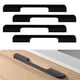 thumbnail image 2 of Tiradores para muebles de 4 piezas, mate, tiradores para muebles de acero inoxidable para puertas de armarios de cocina, tiradores de barandilla con tiradores de tornillo, mate, 2 of 8