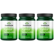 Swanson Xylitol Granules - Non-Gmo 48 oz Granules 3 Pack