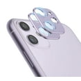 thumbnail image 1 of Camera Lens Protector for iPhone 11, Aluminum Alloy Lens Protective Ring - Purple, 2 Pcs, 1 of 7