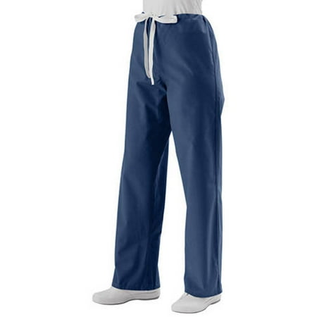 Blue Stretch Pants - Medline AngelStat Ladies Elastic Waist Scrub Pant