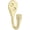 Brushed Gold, variant on National Hardware N337-910 Powell Knurled Hook, 2-5/8", Satin Nickel