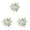 White, variant on Candle Rings Wreaths 1-4PC, Artificial Hydrangea & Eucalyptus Wreath for Pillar Candle Holder, Small Boho Wreath for Wedding, Table, Home & Door Decoration