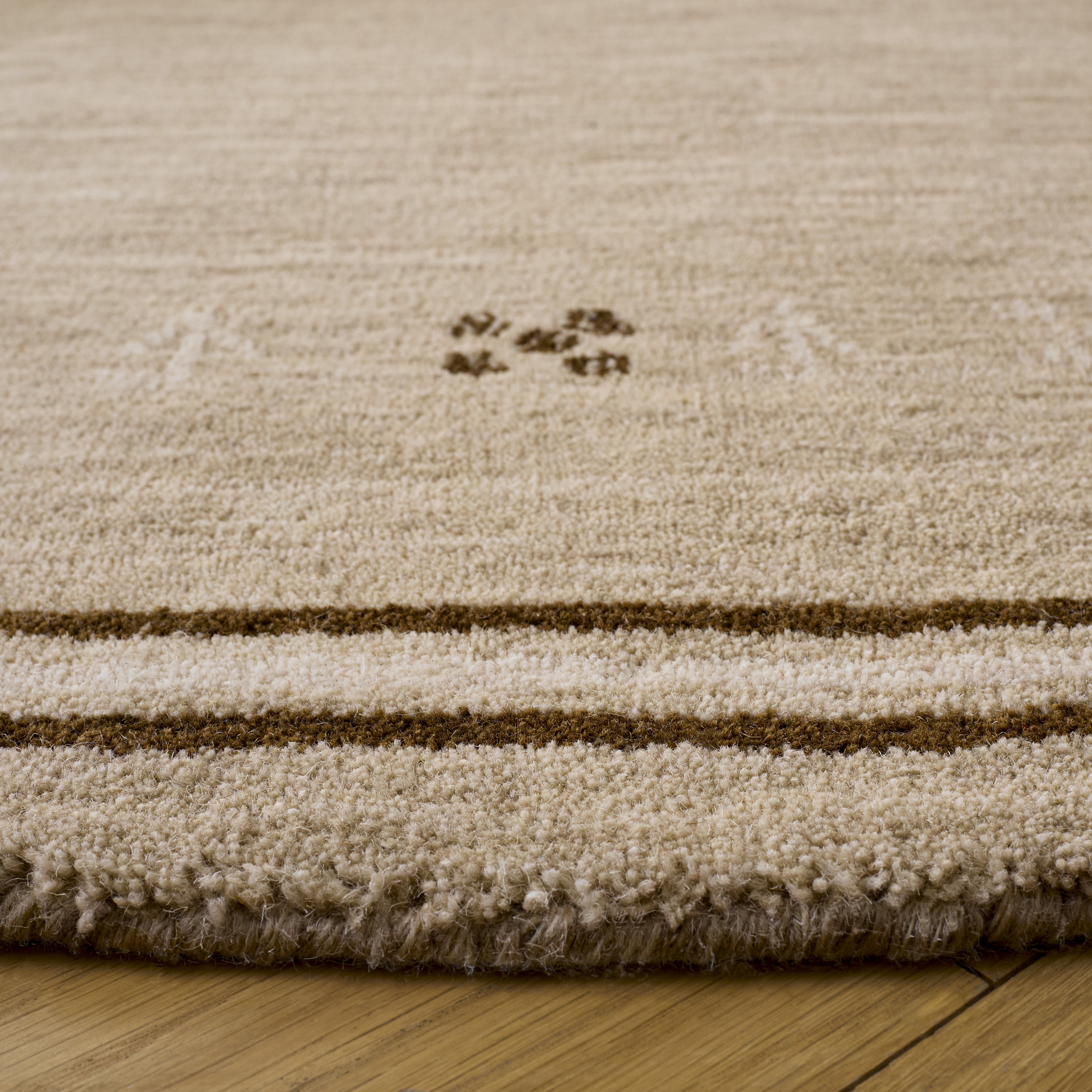 Safavieh Himalaya Jerrie Geometric Area Rug, Beige/Brown, 6' x 6' Round