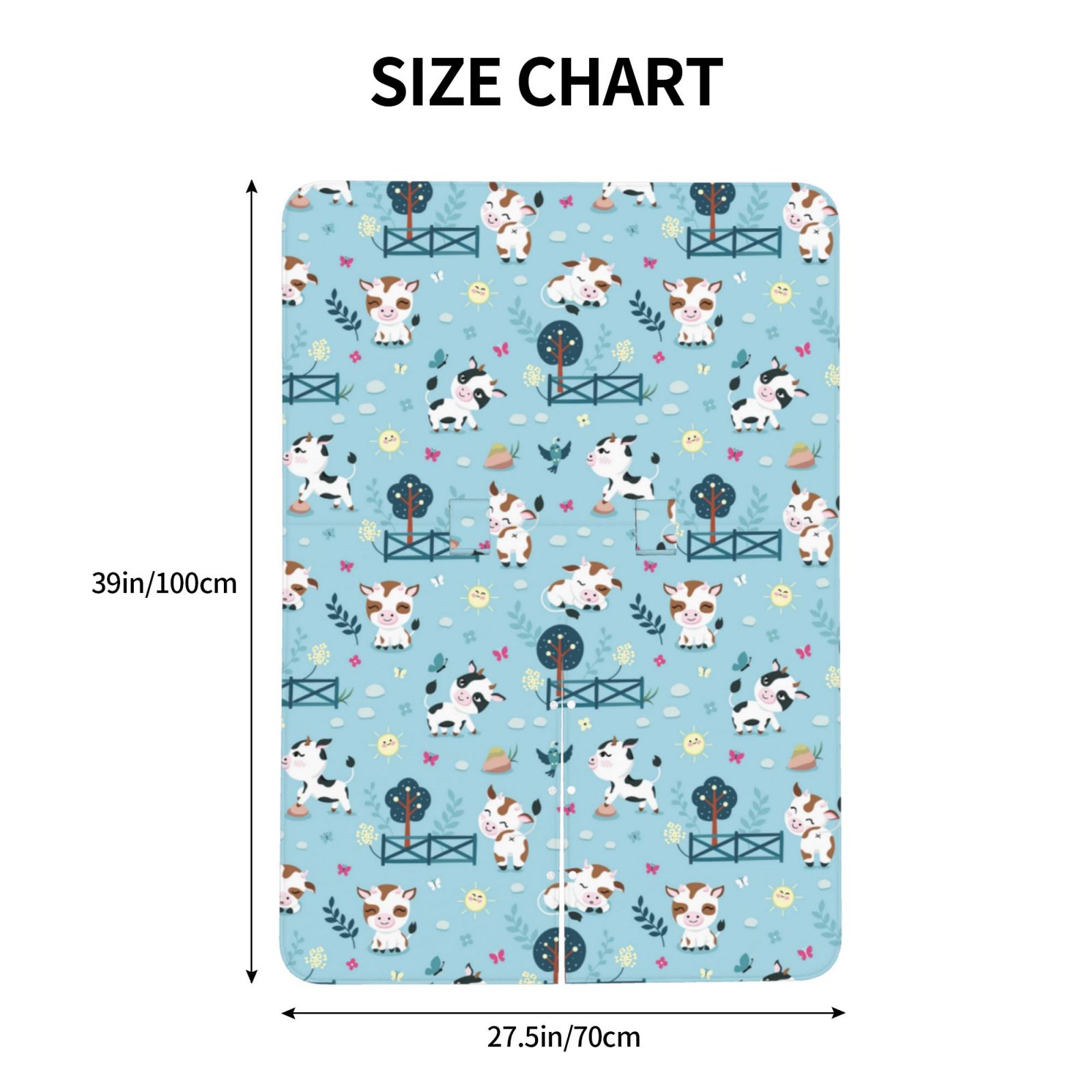 Car Seat Cover Baby - Cute Cow Butterfly Tree Breathable Infant Car Seat Cover for Baby Carseat, Lightweight Comfort Baby Essentials Must Haves Newborn Stuff for Girl Boy