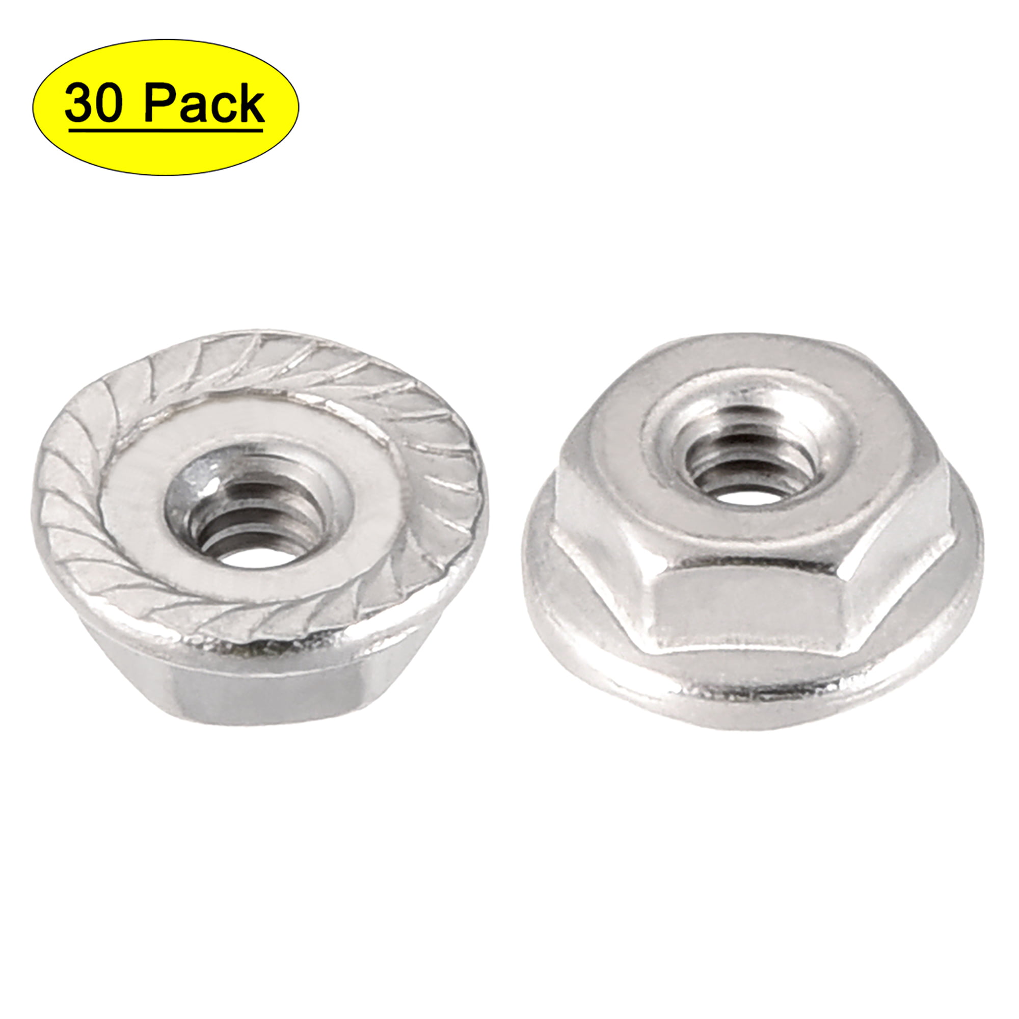 50 6/32 Steel Hex Nut Zinc Plated Made in USA 