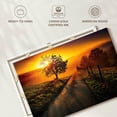 thumbnail image 6 of Elephant Stock Farmland Path Wall Art - Horizontal Canvas Wall Art - Living Room Wall Decor - Nature Canvas - Brown And Orange Decor - 39" x 26", 6 of 8