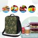 thumbnail image 4 of Disketp Green Camouflage Skull Bolsa Térmica Estampada para Almuerzo, Lonchera para Hombres y Mujeres Adultos, 4 of 7