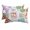 Multicolor, Terracotta, Cobalt, Mustard, variant on Chaise Lounge Headrest Pillow 1 Pack, Ceramic Mugs Waterproof Chair Pillows with Insert & Adjustable Elastic Strap for Beach Pool Recliner, Abstract Colorful Coffee Tea Cups Outdoor Patio Pillow
