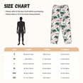 thumbnail image 3 of Daiia Hawaii Palms Pattern Women's Sleep Pant with Pockets and Drawstring,Pajama Pants-Large, 3 of 6