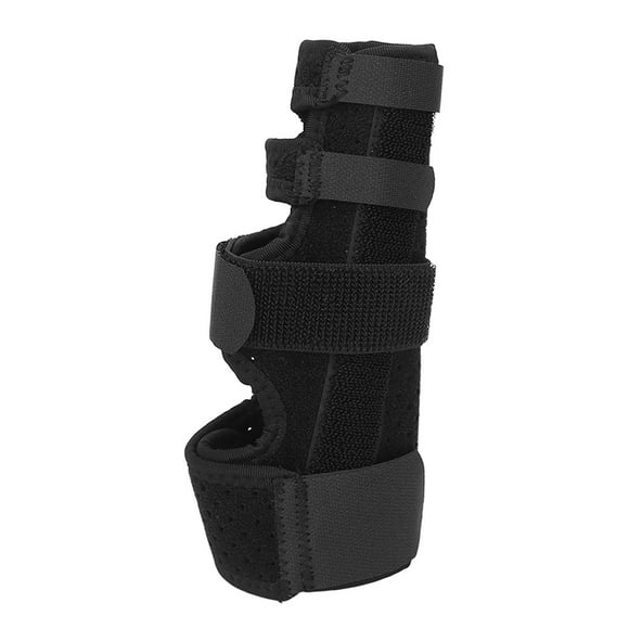 Férula de boxeador ajustable para dedo metacarpiano, férula de mano con aluminio flexible para 4.º y 5.º dedo S