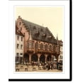thumbnail image 2 of Historic Framed Print, The Market Freiburg Baden Germany, 17-7/8" x 21-7/8", 2 of 9
