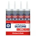 thumbnail image 2 of GE Silicone 1 Tub & Tile, White 10.1 fl oz Cartridge, 2 of 13