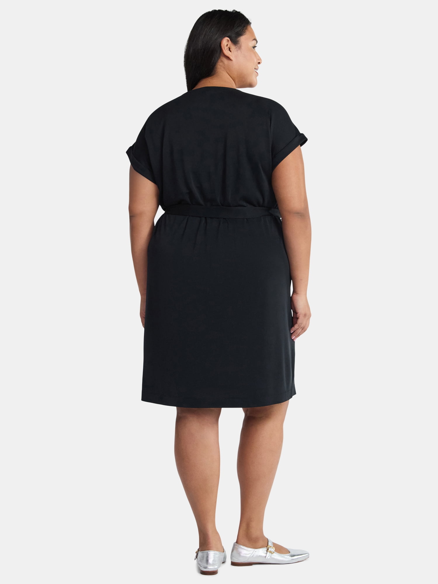 Women's Plus Utility Dress, Sizes 0X-5X - image 2