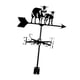 thumbnail image 5 of Veleta de oveja, indicador de dirección del viento, manualidades decorativas para techo, veleta de hierro para animales, adorno de oveja para valla,, 5 of 8