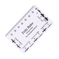 thumbnail image 2 of String Action Gauge Ruler Guitar Bass Plastic Luthier Height Measuring Set Up Tool, 2 of 8