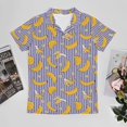 thumbnail image 2 of WhouRiu Boys Short Sleeve Polo Shirt Back To School Casual Cartoon Graphic Tennis Collar Shirts Kids Comfortable Soft Daily Polos,13-14 Years, 2 of 4
