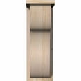 thumbnail image 2 of 7 1/2"W x 10"D x 22"H Carmel Smooth Corbel w/Backplate, Douglas Fir, 2 of 9