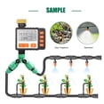 thumbnail image 4 of Digital Water Timer Programmable Outdoor Single Outlet Automatic On Off Water Faucet Hose Timer Irrigation System Controller with Manual Mode 3in Large Screen, 4 of 8