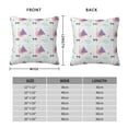 thumbnail image 4 of YFYANG Square Decorative Throw Pillow Case (Without Pillow Insert), Retro Abstract Geometric Pattern Bedroom Sofa Car Cushion Cover, 26"x26", 4 of 9