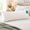 Cream, variant on Full Body Pillow For Side Sleepers, Adjustable Firm Long Bed Pillow, White-gray Side