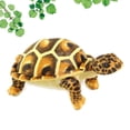 thumbnail image 4 of MasteelfCA 1Pc Stuffed Turtle Shaped Simulation Children Simulation Sea Animal Doll Turtle Toy Pillow(Coffee), 4 of 7