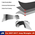 thumbnail image 6 of Inner Fenders Liners for 2007-2018 Jeep Wrangler JK Aluminum Front & Rear 4 Pcs| Color DIY, 6 of 12
