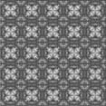 thumbnail image 1 of Ahgly Company Machine Washable Indoor Square Transitional Dark Gray Area Rugs, 4' Square, 1 of 7