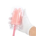 thumbnail image 4 of New Baby Silicone Bottle Cleaning Brush 360 Rotating Bottle Brush Pacifier Brush 2 Piece Set, 4 of 6