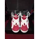thumbnail image 4 of Ni - ke Size 9- Air Jordan 6 Retro 2014 Carmine White Red Shoes 384664-160, 4 of 5