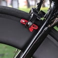 thumbnail image 3 of Bicycle Carbon Fiber Rim Brake Block Wear-Resistant Replaceable C-Clamp Brake red, 3 of 5