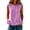 Purple, variant on Drses 2026 Women's Cotton Linen Sleeveless Tank Top, Crewneck Button Front Pleated Peplum Blouse with Ruffled Hem, Lightweight Breathable Casual Versatile Shirt