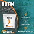 thumbnail image 3 of BulkSupplements.com Rutin - Rutin 500mg Capsules - Vein Support Supplements (100 Gelatin Capsules - 100 Servings), 3 of 7