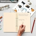 thumbnail image 4 of FORMRS 1-Subject Spiral Notebook 8" x 5" College Ruled 60 Refillable Sheet, 2 Pack, Halloween Ghost, 4 of 7