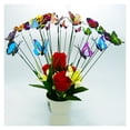 thumbnail image 5 of 24 Pieces Garden Butterflies Colorful Garden Dragonflies on Sticks for Plant Decoration, Garden Yard, Cisea Garden Decoration, 5 of 5