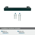thumbnail image 5 of Amerock Monument 3-3/4 inch Center-to-Center Matte Black Cabinet Pull, 10 Pack, 5 of 7